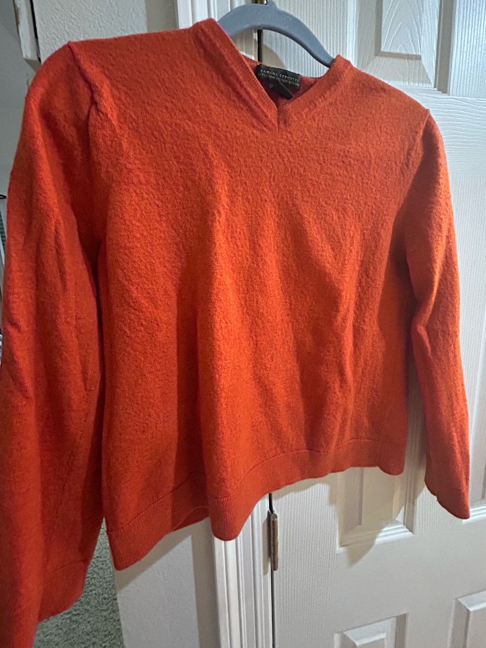 Banana Republic women's  Crewneck Sweater — Rust Orange - Picture 2 of 5